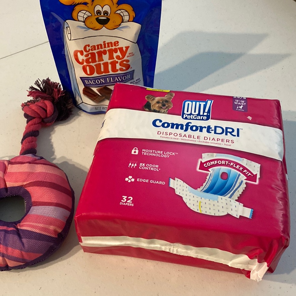 🆕🐶🦴🐾OUT! PetCare disposable doggie diapers🦴🐶🦴🐾